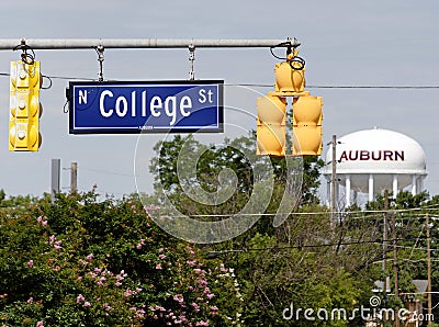 Auburn Alabama Editorial Stock Photo